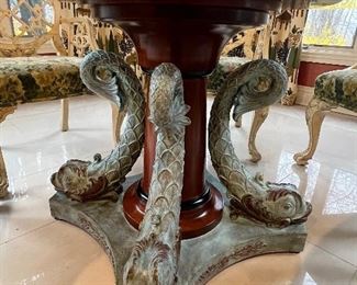 Glass top Lazy Suzanne Base 