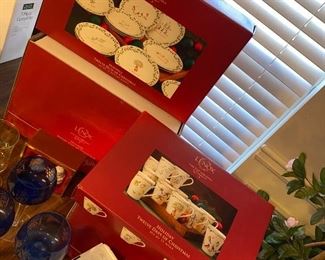 Lenox Christmas dishes