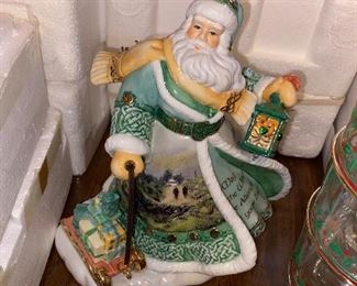 Thomas Kincaid inspired Santa