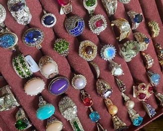 Sterling silver .925 rings