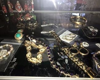 14kt Gold Jewelry, Chanel 1987 woman's watch