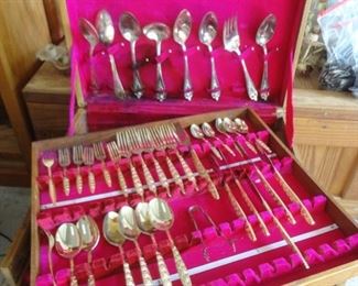 Plated Gold/Silver flatware from Tailand