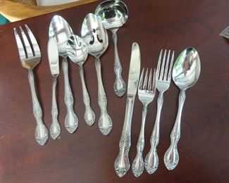 8 place setting plus accessories Rebracraft Flatware/we found another place setting for 8 today