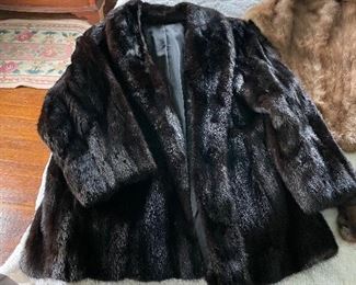 Antique Furs and vintage clothing