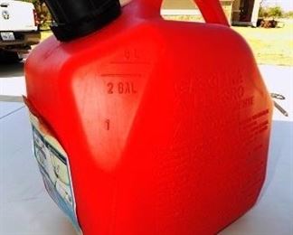 Scepter 2 Gallon Gas Can - Complete with with funnel and cap.  $8