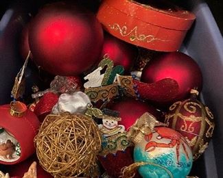 Various beautiful ornaments