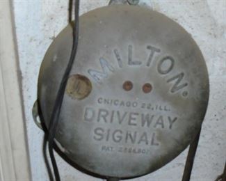 MILTON DRIVEWAY BELL