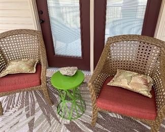 Patio chairs