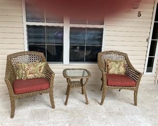 More patio chairs