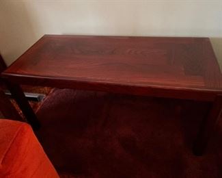 Danish rosewood side table 