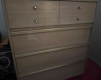 MCM Kroehler tall chest of drawers
