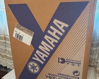 Yamaha subwoofers - new in boxes......