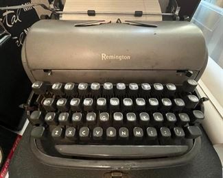 Remington typewriter...