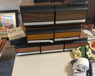 Empty VCR cabinets 