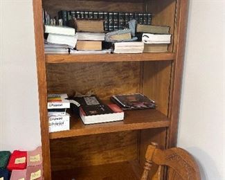 Handmade bookcase. Contents not included. 