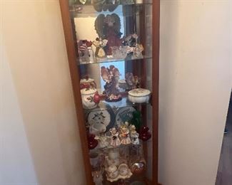 Contents of curio cabinet for sale. Cabinet not for sale. 