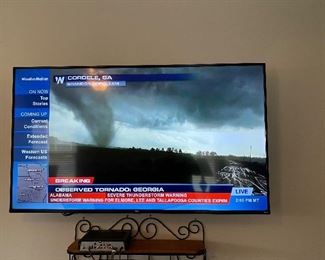 60” TCL Smart TV. (Wall mount Bracket not included)