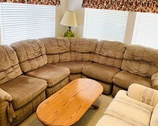 Tan Sectional Sofa