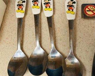 Vintage Mickey Mouse Spoons