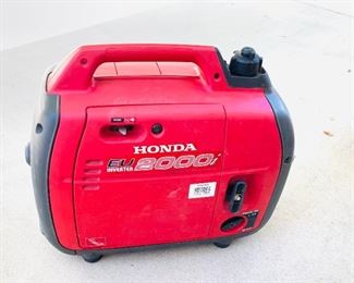Honda 2000i Generator