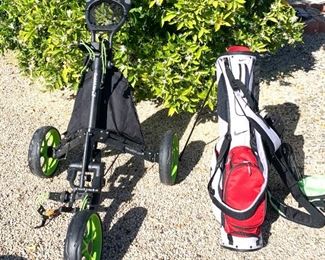 Caddy Tek Golfing Push Cart