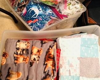 Fabric and Quilting Squares