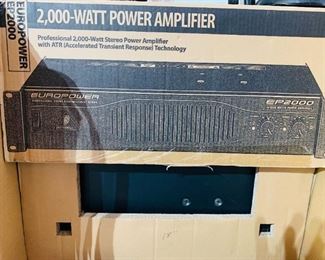 Europower 2000 watt Power Amplifier