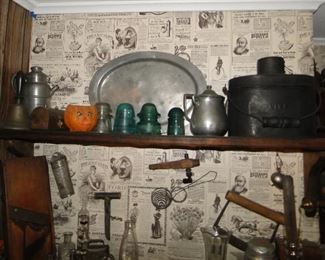 Insulators, cast iron and more