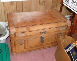 Leather Trunk