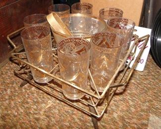 Retro Glasses in Holder Complete!