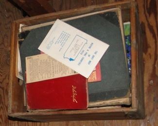 Misc. Books and paperwork