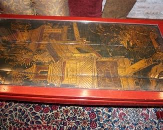 Chinese Carved Wood Table