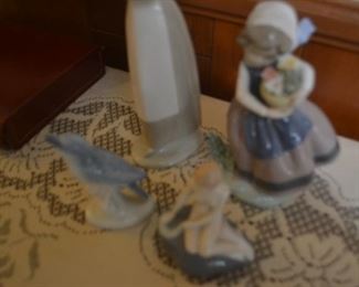LLADRO AND NAO FIGURINES