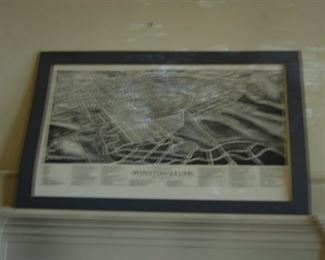 Winston Salem map, some age