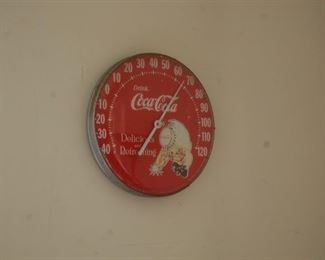 Coke Advertising thermometer