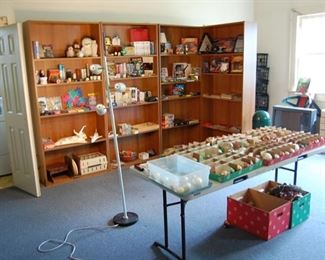 Tons of Christmas Ornaments