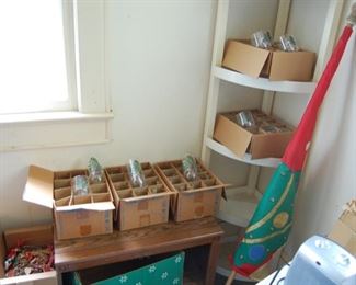 Christmas glass by the box