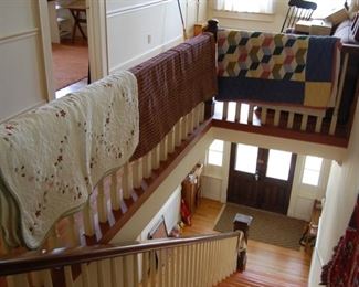 Quilts and a Jacquard coverlet