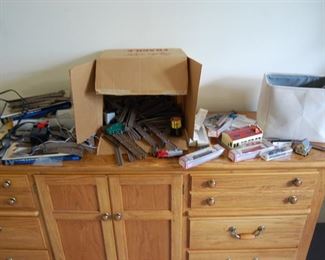 HO train set, sold all together $40