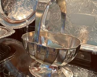 Beautiful sterling and silverplate