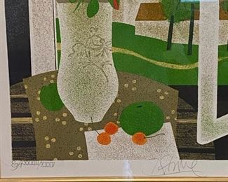 Yves Ganne lithograph