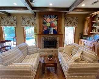 Pair of FLEXSTEEL loveseats. Like new!