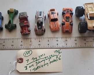 Hot Wheels, Johnny Lightning, Tootsietoy cars