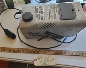 This item has been moved to our July auction please disregard for this sale. It is a fog machine used in ZZ Top concerts in the 1980s.  It will have provenance with it in the July sale. 