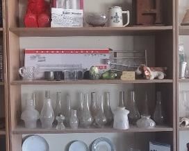 bookcase and contents