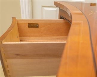 Same as previous photo — Drexel Heritage Satinwood Hand-Painted Adam Style Dresser