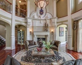 Rug Not For Sale. Furniture in this photo sold.