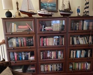 Book Cases with Glass Doors  