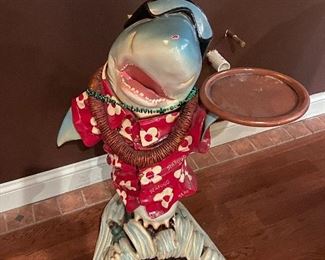 Hawaiian Shark statue