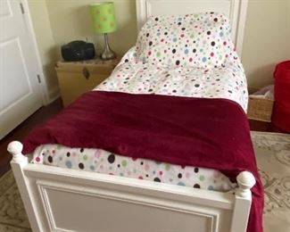 Twin bed from Pottery Barn